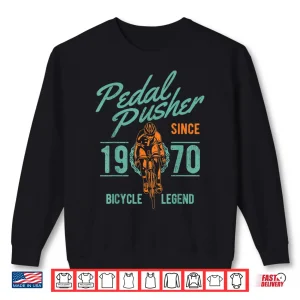 Sweatshirt 1970 50th Birthday Gift Road Cycling Biking Bicycle Cyclist Shirt