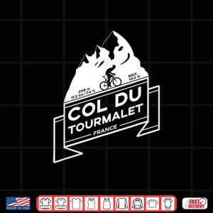 Design Col Du Tourmalet Road Cycling Shirt