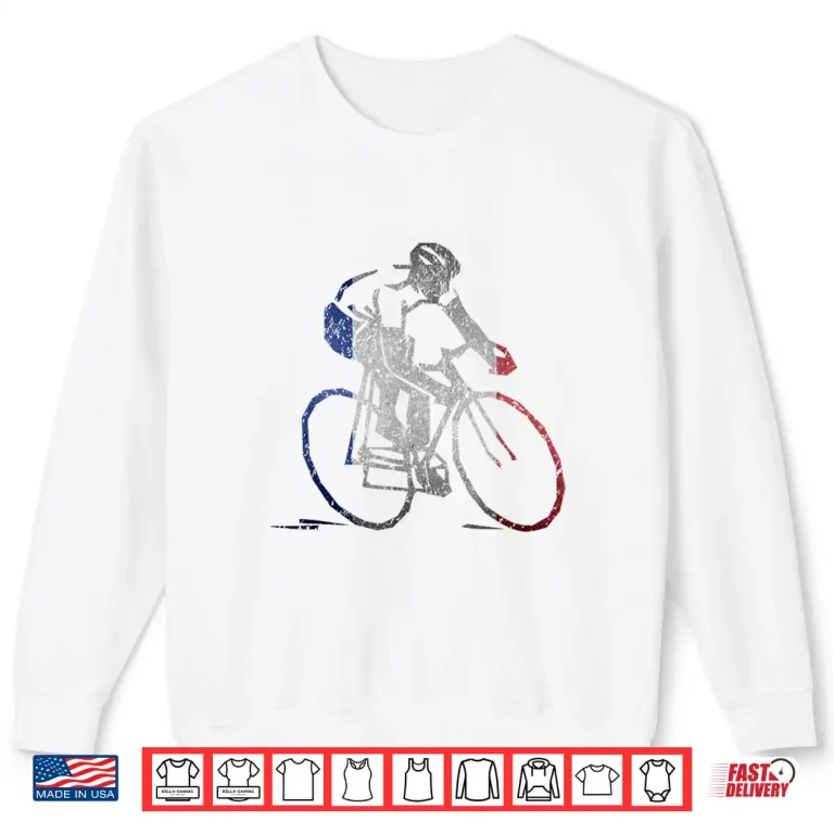 Sweatshirt French Cyclist Road Racing Tour Cycling Giro Gift Shirt Shirt