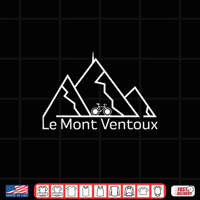 Design Le Mont Ventoux France Road Cycling Cyclist Shirt