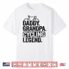 Mens Daddy Grandpa Cycling Legend Bicycle Dad Funny Cyclist Shirt