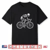 Skeleton Road Bike Bicycle Biking Cycling Biker Cyclist Shirt