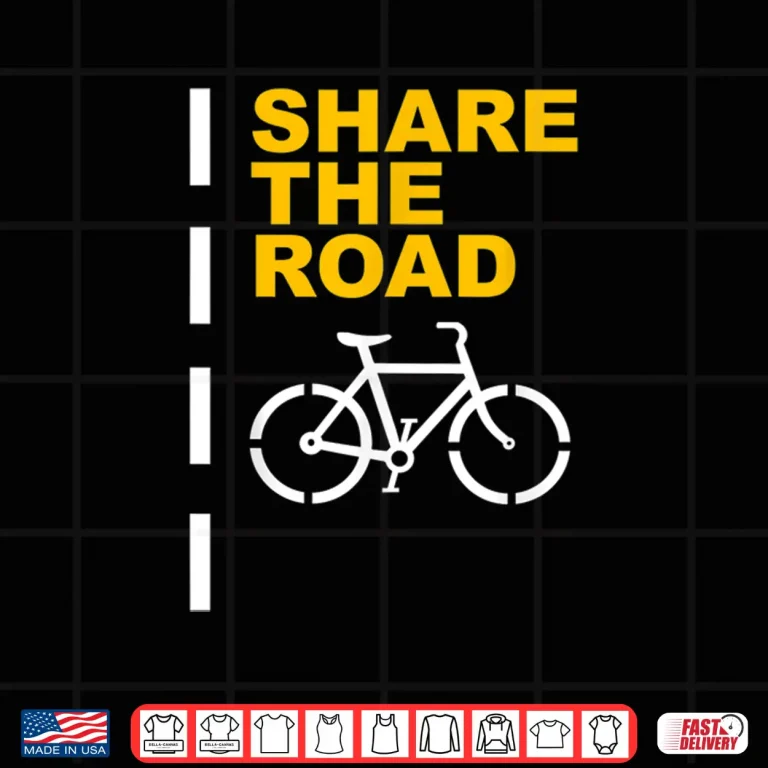 Design Share The Road T Shirt Cycling Shirts