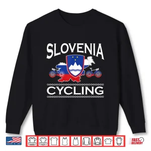 Sweatshirt Slovenian Road Cyclist Slovenia Cycling Bicycle Flag Gift Shirt