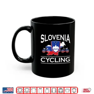 Mug Slovenian Road Cyclist Slovenia Cycling Bicycle Flag Gift Shirt