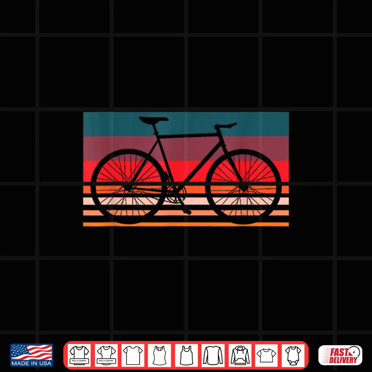 Vintage Graphic Road Bike Cyclist Cycling Sport Road Biker Shirt