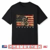 American Flag Road Biking Bicycle Cycling Patriotic Shirt