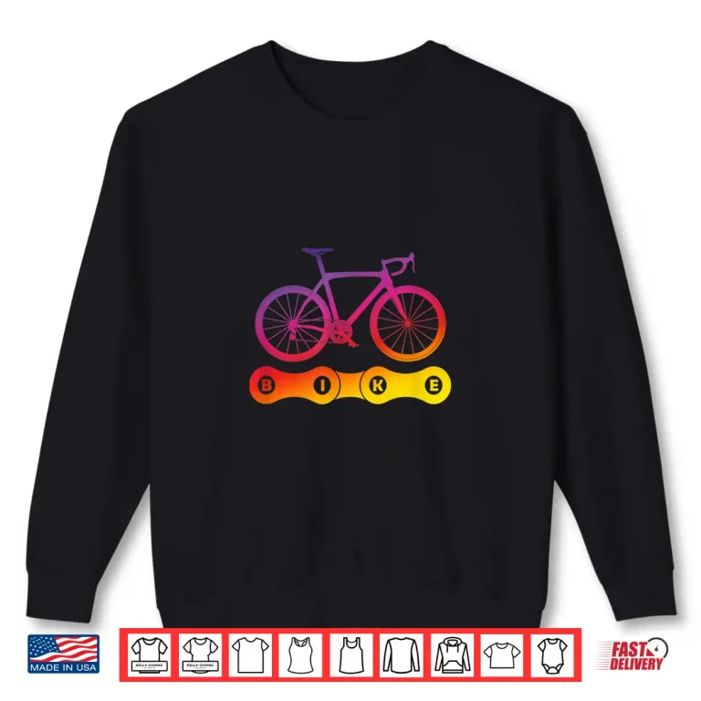 Sweatshirt Bike And Chain Road Bike Cycling Professional Graphic Shirt