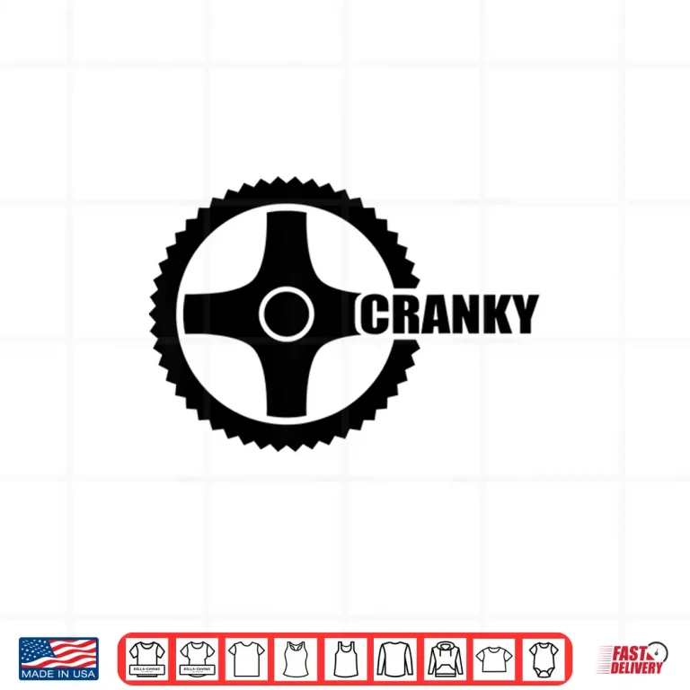 Design CRANKY CYCLING BIKING BICYCLE CRANK CYCLISTS BIKE Shirt