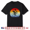 Cyclist Retro Sunset Vintage Style Road Racing Tour Shirt