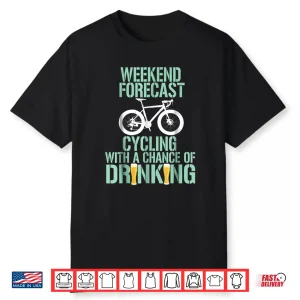 Funny Beer Cycling Professional Road Cycling Graphic Shirt