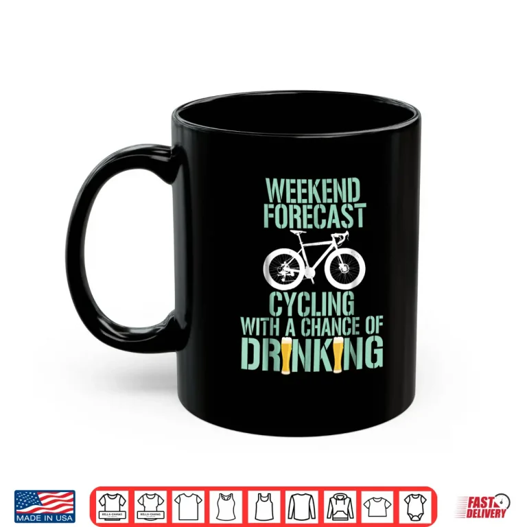 Mug Funny Beer Cycling Professional Road Cycling Graphic Shirt