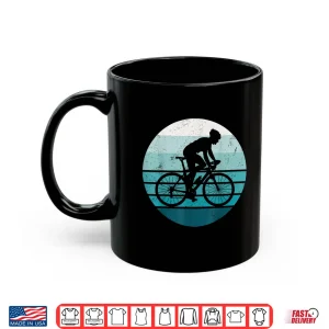 Mug Funny Road Bike Riding Cycling Retro Vintage Graphic Shirt