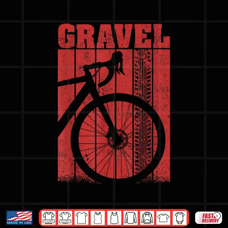 Design Gravel Bike Cyclocross Road Bike Cycling Gravelbike Shirt