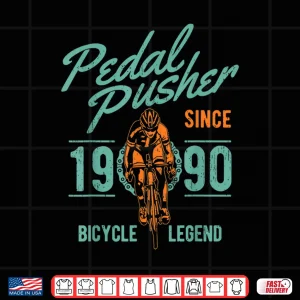 Design Nineteen Ninety Thirtieth Birthday Gift Road Cycling Biking Shirt