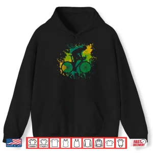 Hoodie Retro Racing Bike Cycling Vintage Bike Biker Graphic Shirt