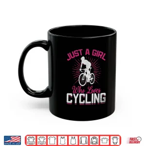 Mug Racing Bike Just A Person Who Loves Cycling Cyclist Shirt