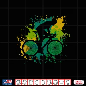Design Retro Racing Bike Cycling Vintage Bike Biker Graphic Shirt