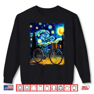 Sweatshirt Road Biking Bicycle Cycling Van Gogh Artistic Graphic Shirt