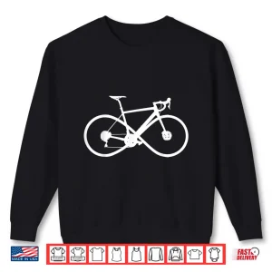 Sweatshirt Bicycle Infinity Road Bike Racing Cycling Cyclist Gift Shirt