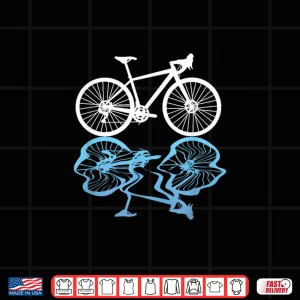 Design Bicycle Reflection Road Race Bike Riding Cycling Biker Cute Shirt
