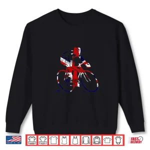 Sweatshirt British Cyclist Road Racing Tour Cycling Race Gift Shirt