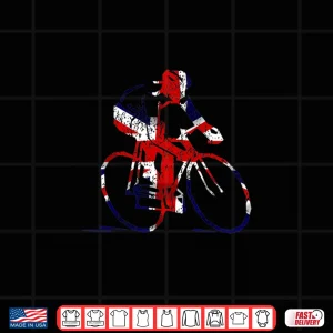 Design British Cyclist Road Racing Tour Cycling Race Gift Shirt