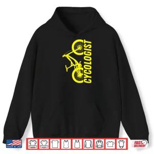 Hoodie Cycologist road bike cycling MTB bicycle triathlon gift Shirt