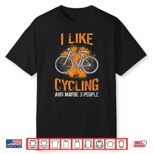 Funny Bicycle & Road Cyclist Shirt