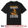 Grandma Is My Name Cycling Is My Game Racing Bike Grandma Shirt
