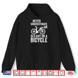 Hoodie Mens Bicycle Rider Life Begins Where The Road Ends Bike Cycling Shirt