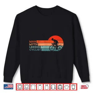 Sweatshirt Mens Bike Rider Cycling Dad Cyclist Shirt