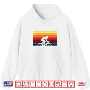 Hoodie Retro Cycling Road Bike Apparel for Road Biker Cyclist Shirt