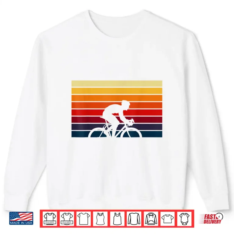 Sweatshirt Retro Cycling Road Bike Apparel for Road Biker Cyclist Shirt