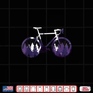 Design Race Road Bike Bicycle Cycling Cyclist Nature Wheels Gift Shirt
