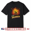 Road Bike Racing Cyclist Silhouette Halloween Cycling Shirt