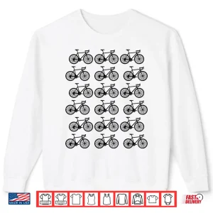 Sweatshirt Road Bike Cycling Bicycle Cyclist Vintage Retro Shirt