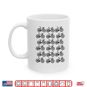 Mug Road Bike Cycling Bicycle Cyclist Vintage Retro Shirt
