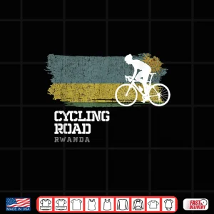 Design Road Cycling Rwanda Road Bike Speed Bicycle Cyclist Shirt
