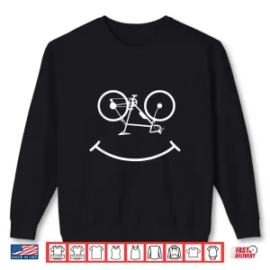 Sweatshirt Bike Smile Graphic Road Bike Cyclist Cycling Sport Road Bike Shirt