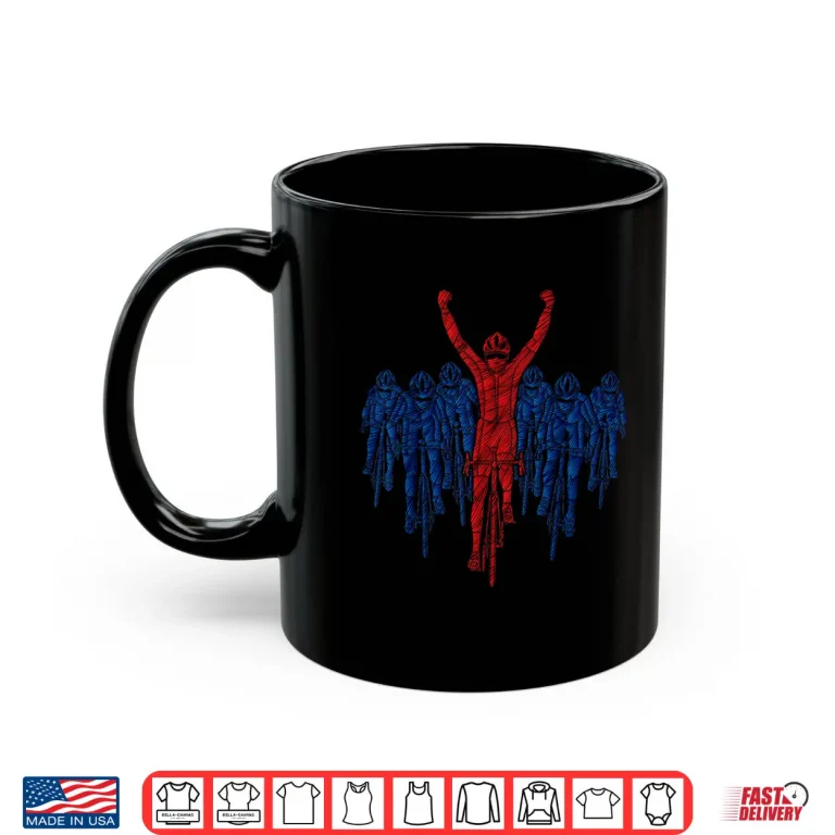 Mug Cycling Racing Road Bike Cycling Bike Biking Shirt