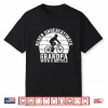 Never Underestimate Grandpa With A Bicycle Racing Bike Shirt