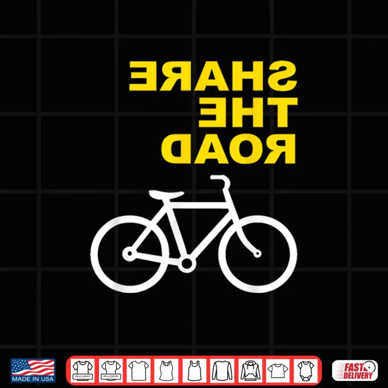 Design Share The Road T Shirt Cycling Shirts Shirt 1
