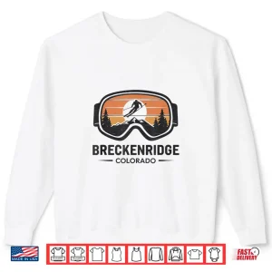 Sweatshirt Breckenridge Colorado Ski Resort Retro Ski Design Shirt