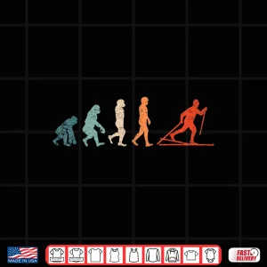 Design Cross Country Evolution XC Skiing Outfit Funny Shirt