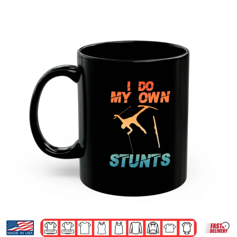 Mug Funny Nordic Mountain Skiing Art Skiing Lover Shirt