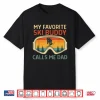 My Favorite Ski Buddy Calls Me Dad Winter Graphic Shirt