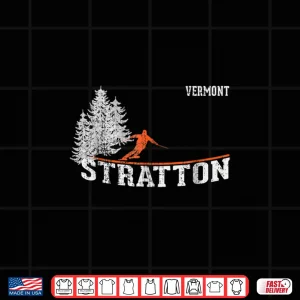 Design Nineteen Eighties Style Stratton VT Vintage Skiing Shirt