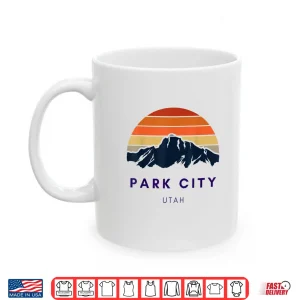 Mug Park City Utah Skiing Snowboarding Hikers Utah Gift Shirt