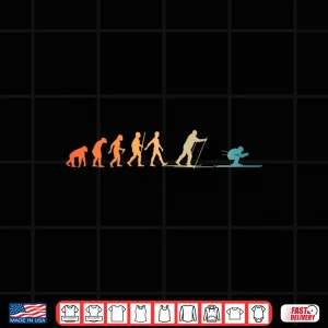 Design Nordic Ski Art Snowboard Skier Skiing Lovers Shirt